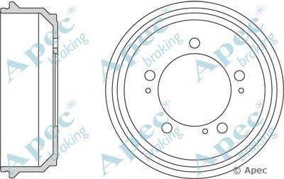 APEC BRAKING drm9931 -  Тормозной барабан